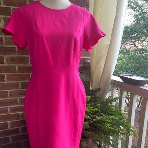 J.Crew hot pink summer dress size 6 new with tags